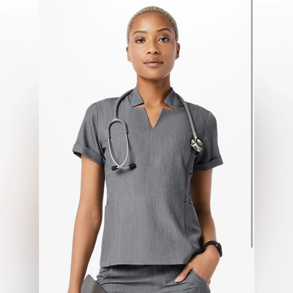 FIGS INALA SLIM SCRUB TOP - Picture 5 of 6